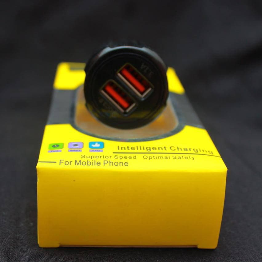 30W Car 2USB Port Travel PD Type C Fast Charging PD
