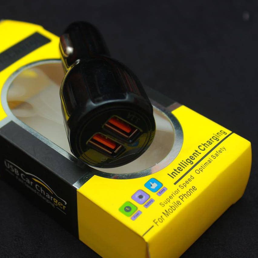30W Car 2USB Port Travel PD Type C Fast Charging PD